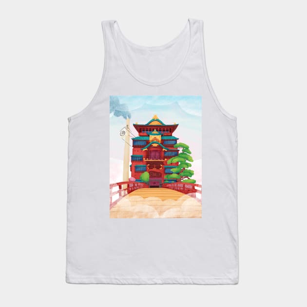 The Bathhouse Tank Top by frankielong@hotmail.co.uk